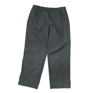 Men’s Izod Windbreaker X.F.G. Black Golf Pants Size XL Drawstring Elastic 38x32